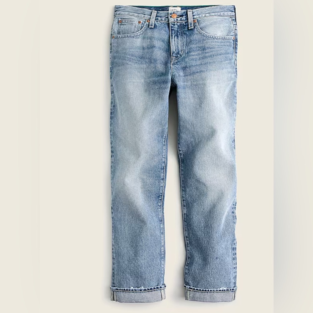 J. Crew Slouchy boyfriend jean in Simsberry wash, Size 32